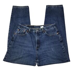 Vintage Levis 560 Loose Fit Jeans Womens 12S Medium Wash High Rise Made in USA